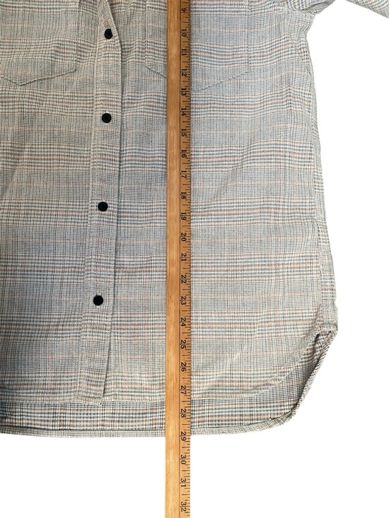 Madewell Classic Ex-Boyfriend Dermott Plaid Casual Button Down Medium NWT - Picture 10 of 10